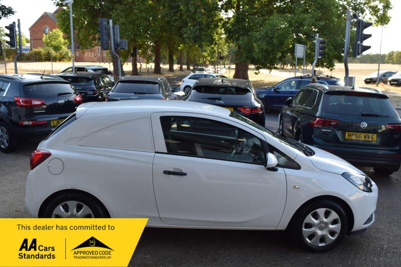 Vauxhall Corsa Van view 2