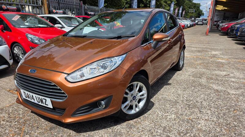 2014 Ford Fiesta in Yellow for sale
