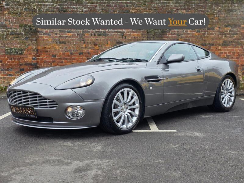 2003 Aston Martin Vanquish in Silver for sale