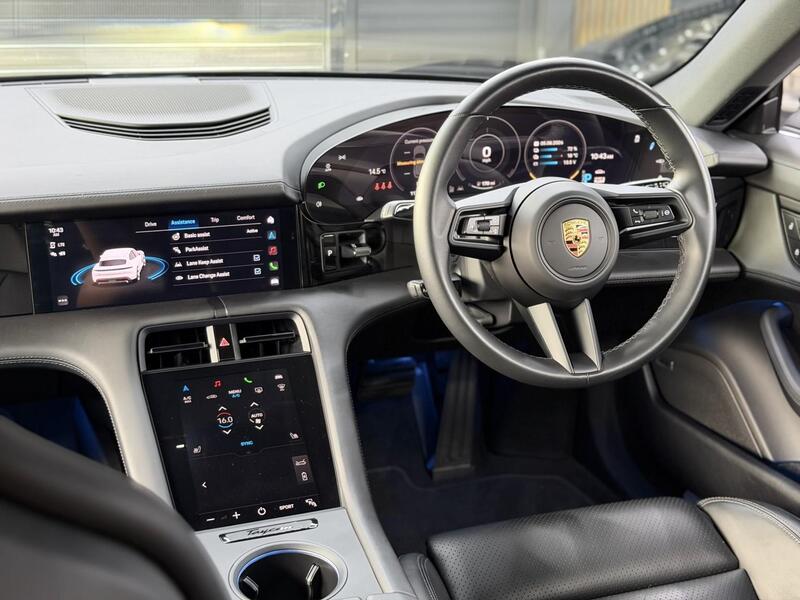 Porsche Taycan view 3