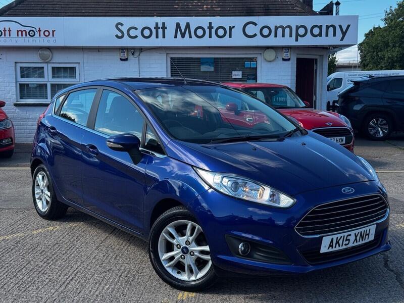 2015 Ford Fiesta in Blue for sale