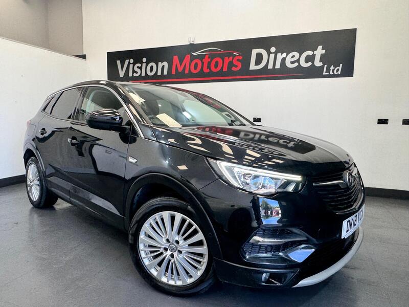 2018 Vauxhall Grandland X in Black for sale