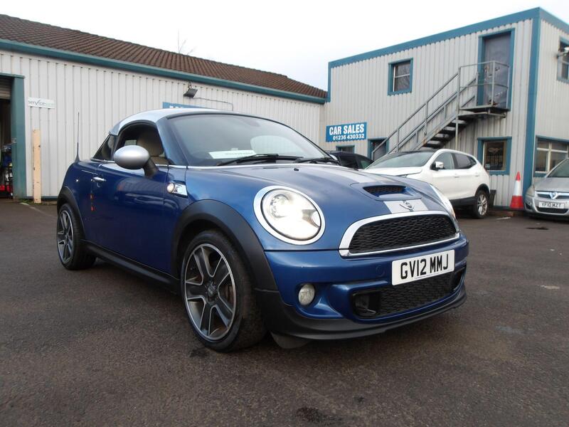 2012 Mini Coupe in Blue for sale