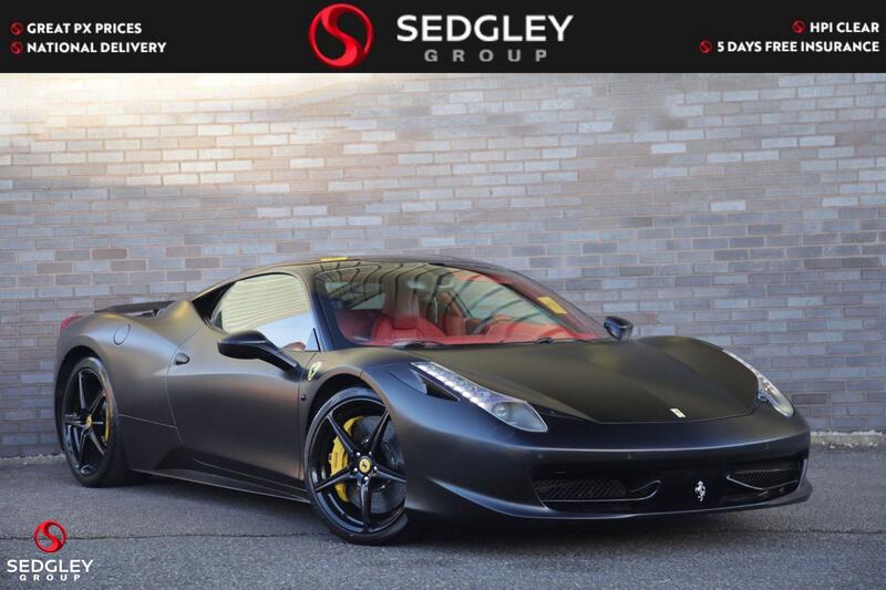 2015 Ferrari 458 in Black for sale