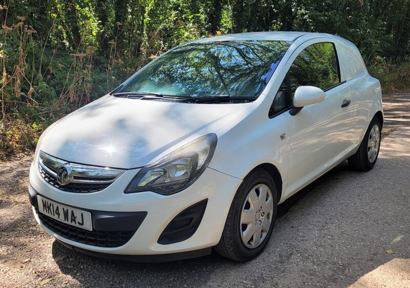 Vauxhall Corsa Van view 3