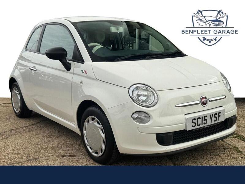 White 2015 Fiat 500 for sale at Benfleet Garage