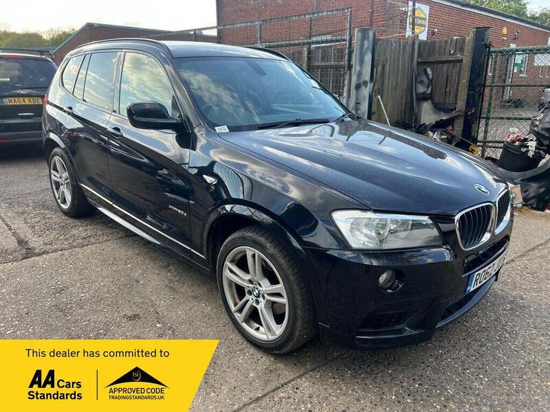 2012 BMW X3 in Black for sale