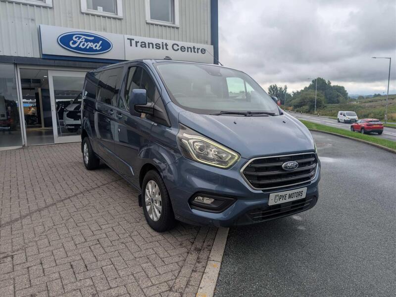 Ford Transit Custom 2.0 300 EcoBlue Limited Crew Van Double Cab 5dr Diesel Auto L2 H1 Euro 6 (170 ps)