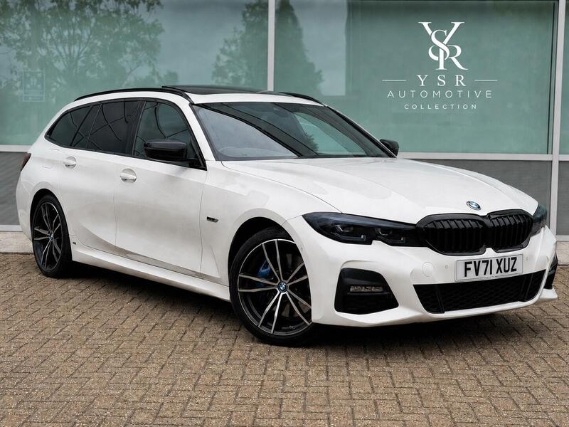 2022 (71 reg) White BMW 3 Series 330e — sold at YSR Automotive