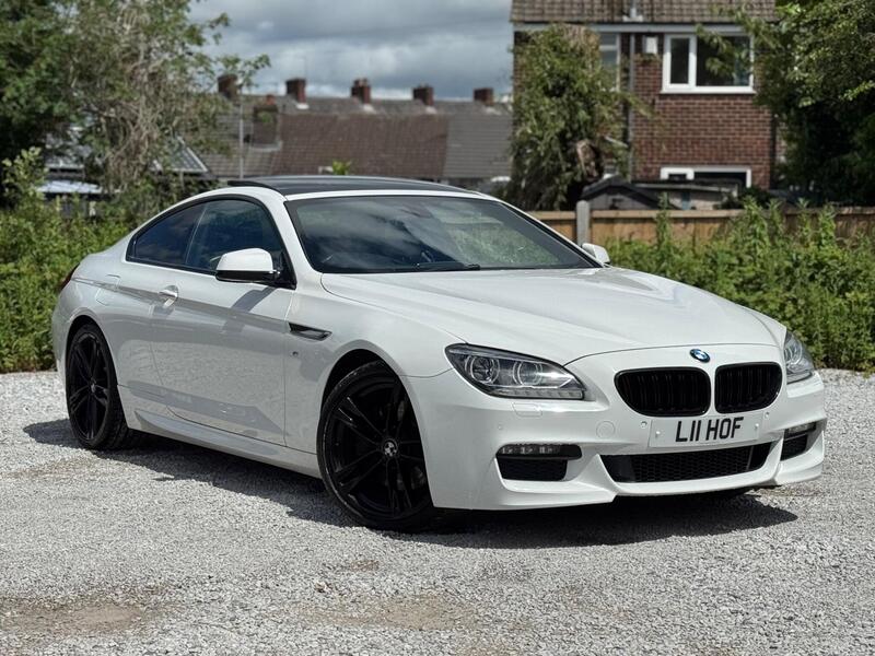 2013 BMW 6 Series in White for sale