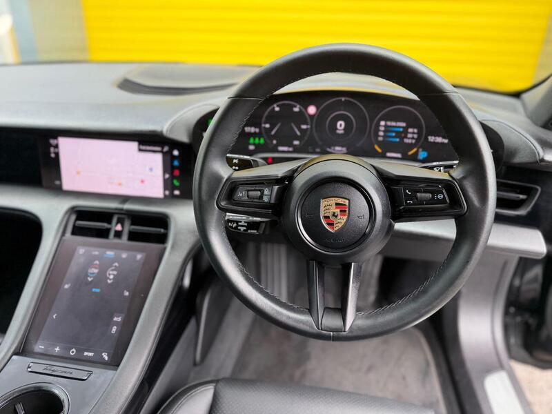 Porsche Taycan view 2