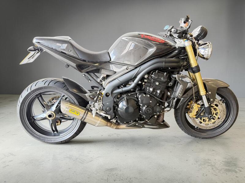 Black 2007 Triumph Speed Triple 1050 - AutoTrader Import