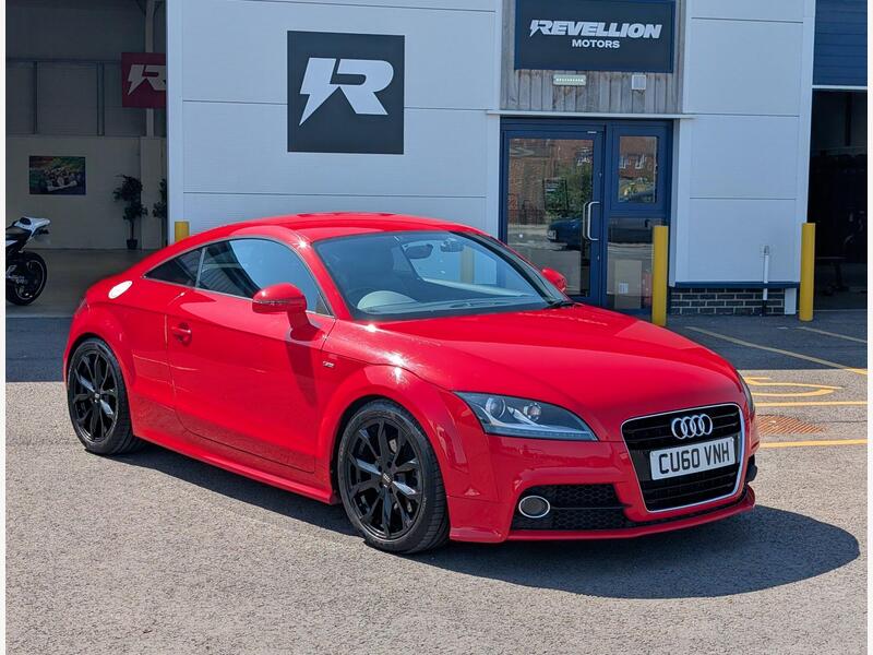 red 2010 Audi TT