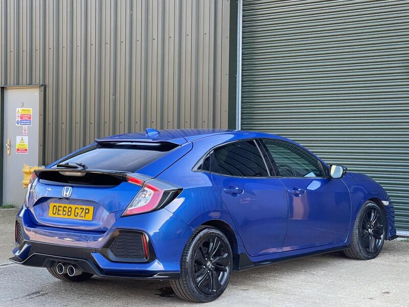 2018 Honda Civic 1.5 VTEC Turbo GPF Sport CVT Euro 6 (s/s) 5dr interior or exterior view