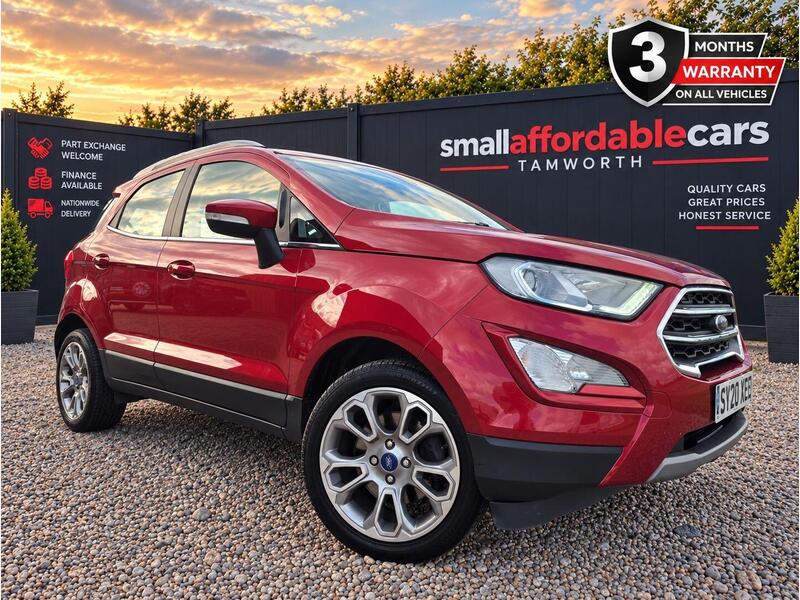 Ford EcoSport 1.0T EcoBoost Titanium Euro 6 (s/s) 5dr 2020