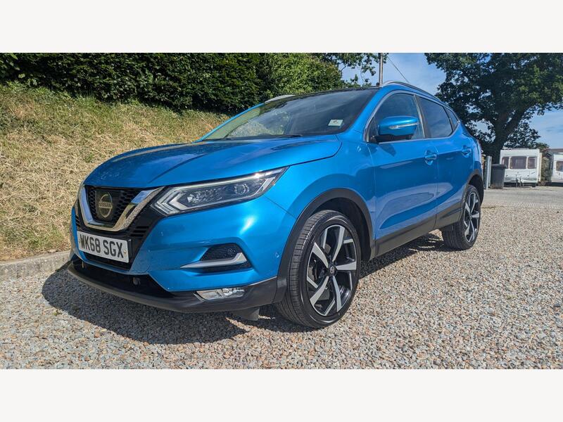Blue 2018 Nissan Qashqai - AutoTrader Import