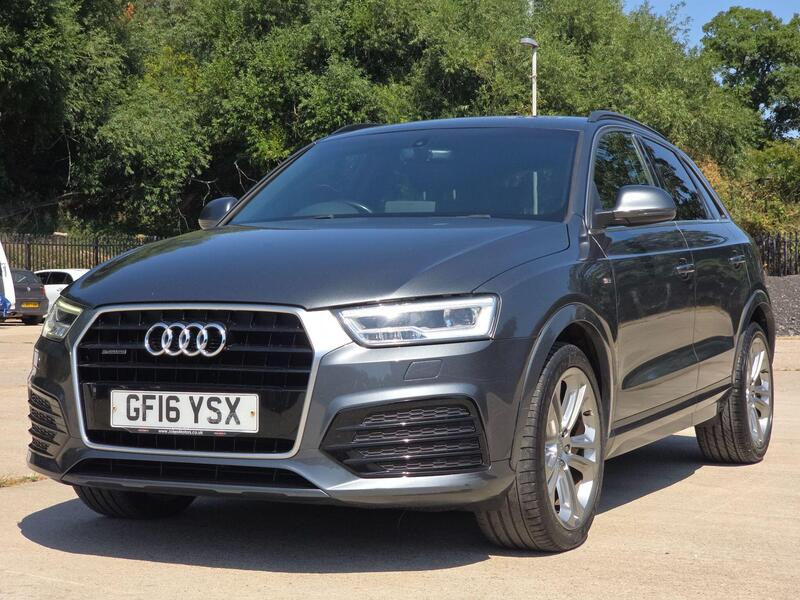 2016 Audi Q3 2.0 TDI S line S Tronic quattro Euro 6 (s/s) 5dr interior or exterior view