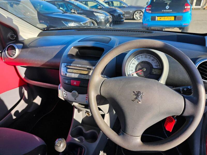 RED 2010 Peugeot 107 - AutoTrader Import