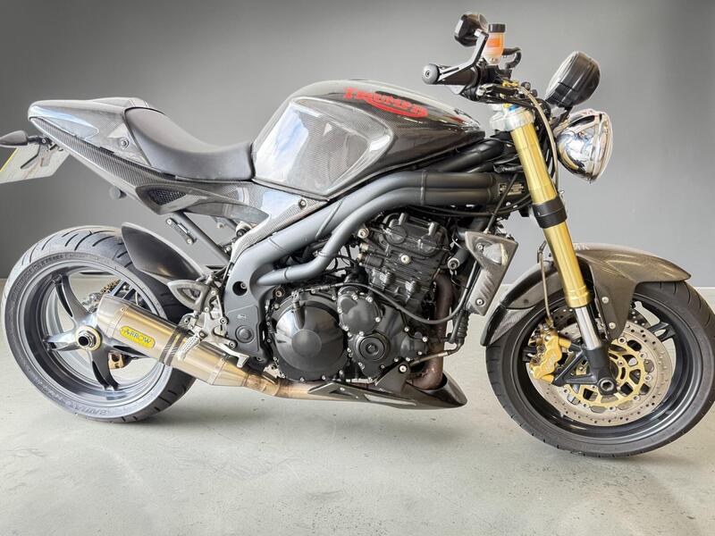 Black 2007 Triumph Speed Triple 1050 - AutoTrader Import