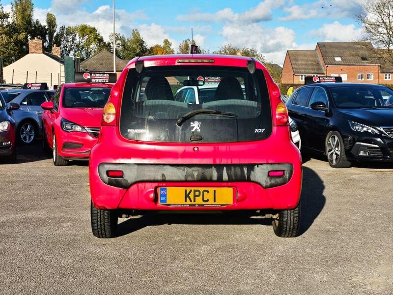 RED 2010 Peugeot 107 - AutoTrader Import