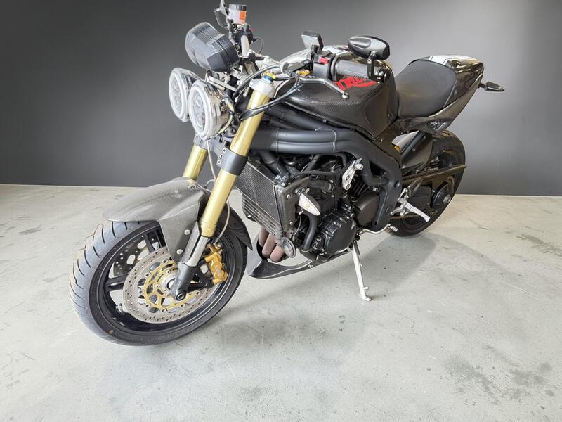Black 2007 Triumph Speed Triple 1050 - AutoTrader Import