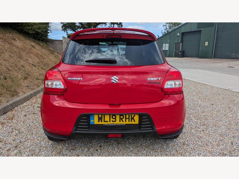 RED 2019 Suzuki Swift - AutoTrader Import