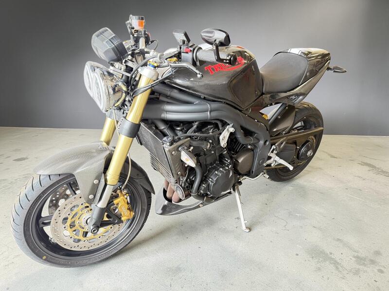 Black 2007 Triumph Speed Triple 1050 - AutoTrader Import