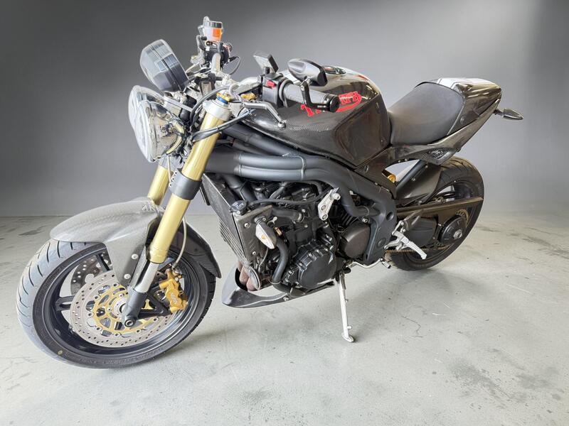 Black 2007 Triumph Speed Triple 1050 - AutoTrader Import
