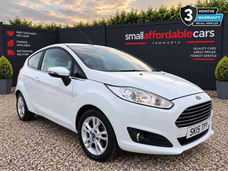 Ford Fiesta 1.0T EcoBoost Zetec Euro 5 (s/s) 3dr 2015