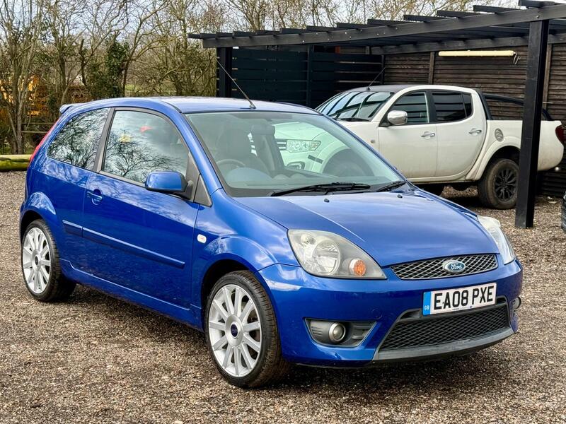 2008 FIESTA 2.0 ST 3DR 29,500 MILES PETROL MANUAL HATCHBACK BLUE 3 DOORS 1... photo