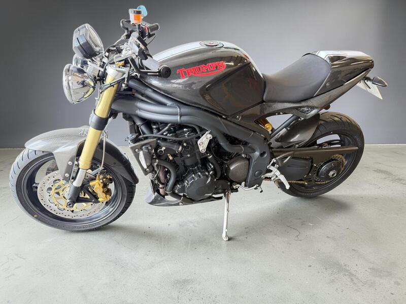 Black 2007 Triumph Speed Triple 1050 - AutoTrader Import