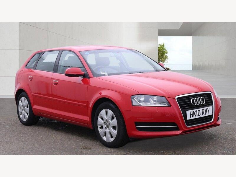 2010 AUDI A3 1.4 TFSI SPORTBACK EURO 5 S S 5DR 2010 89,000 MI PETROL... photo