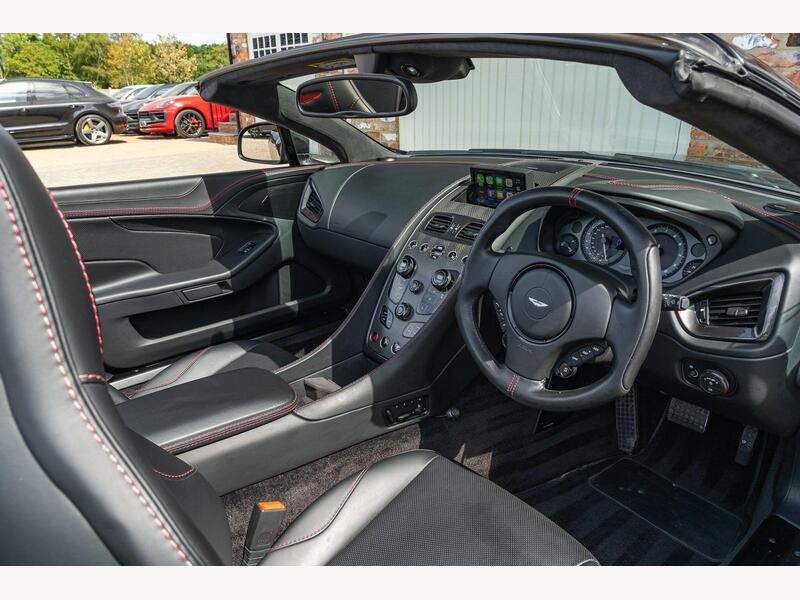 Aston Martin Vanquish 6.0 V12 Carbon Edition Black Volante 2dr Petrol T-TronIII Euro 6 (568 bhp) | Portland Autos