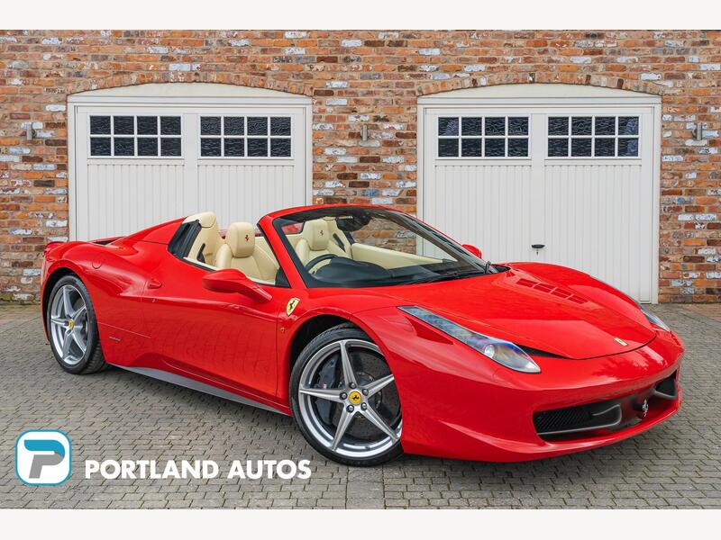 Ferrari 458 4.5 Spider F1 DCT Euro 5 2dr | Portland Autos