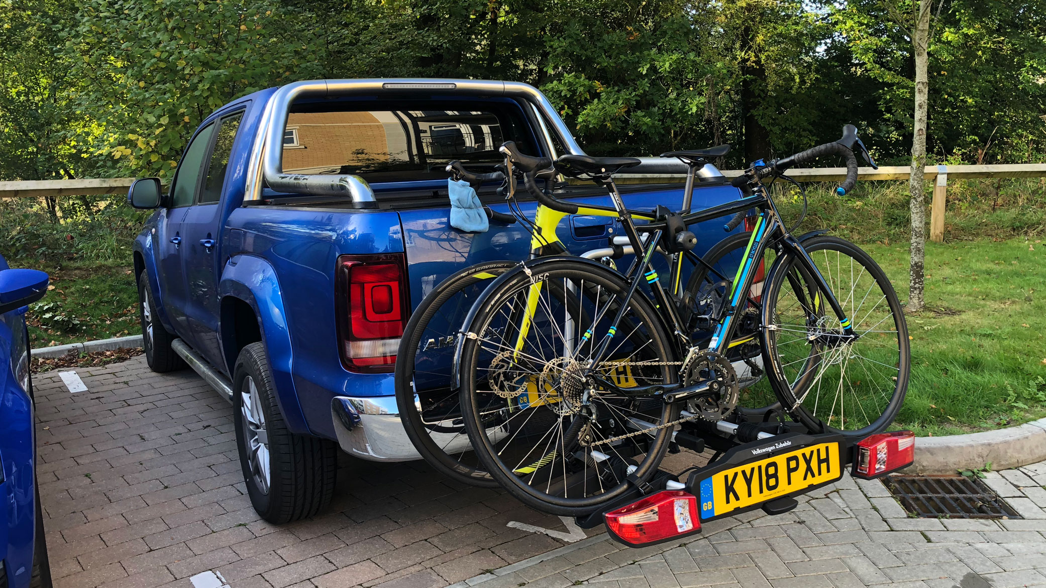 vw amarok bike rack