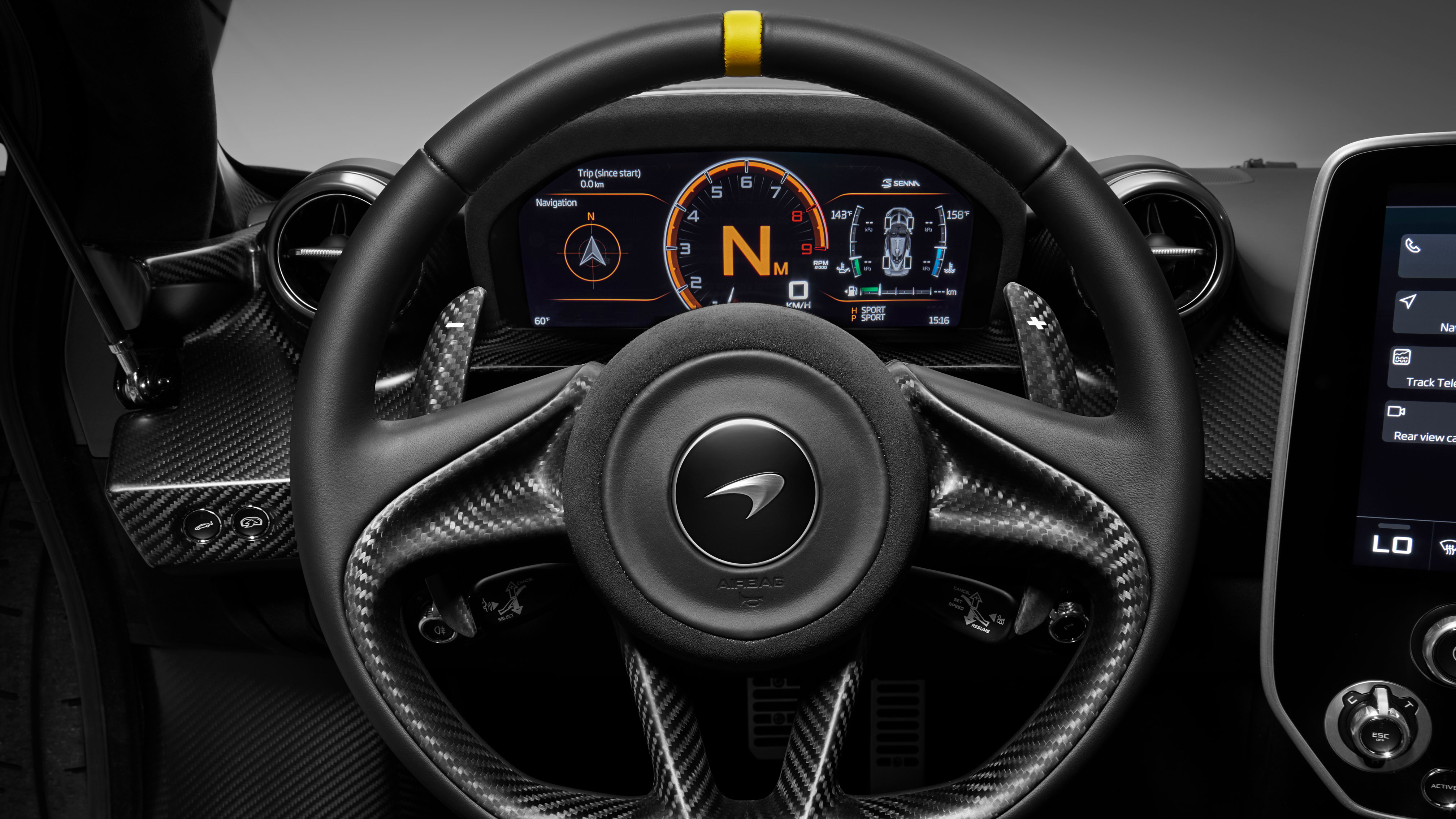 McLaren's special-edition Senna Carbon Theme hypercar for the Geneva