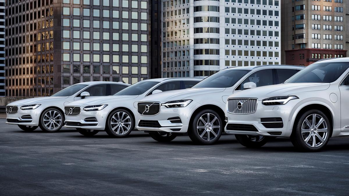 Volvo electric and hybrid cars