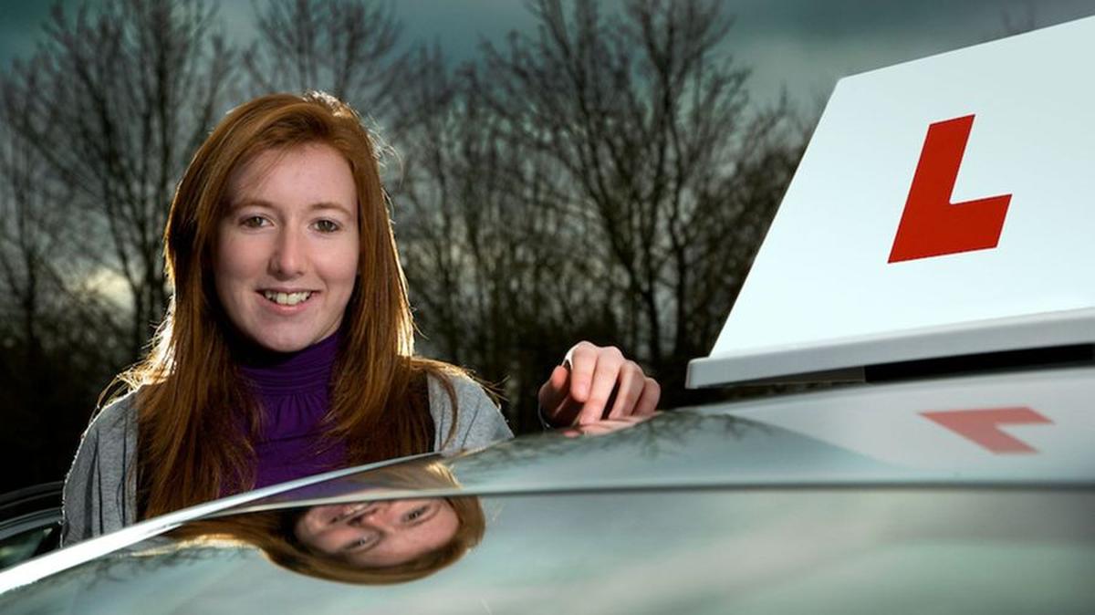 Learner driver Learning how to drive