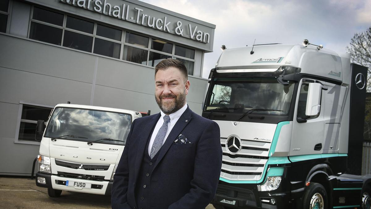 Daniel Takes The Helm At Mercedes Benz Marshall Truck Van Auto