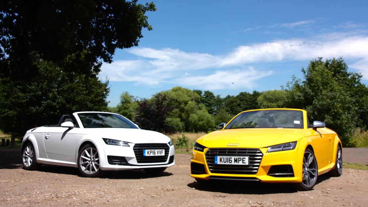 2016 Audi TT S Roadster front