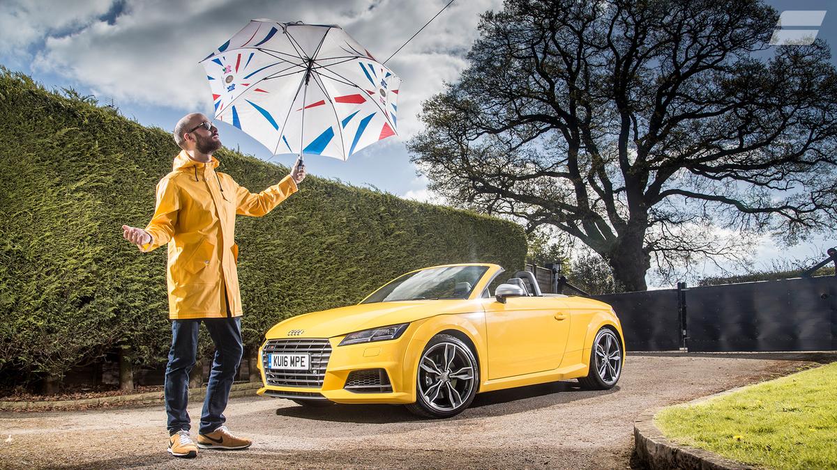 2015 Audi TT S Roadster - rain or shine