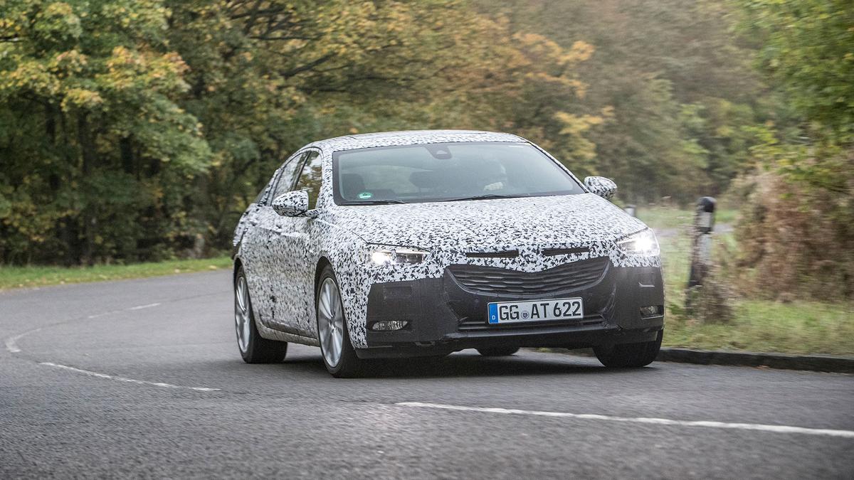 2017 Vauxhall Insignia prototype