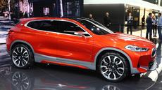 BMW X2 Concept Paris Motor Show stand 2016 BMW X2 Concept Paris Motor Show stand 2016
