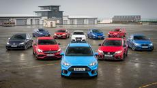 2016 Ford Focus RS group test 2016 Ford Focus RS group test