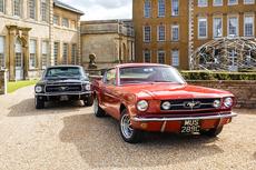 Classic muscle cars include Ford Mustangs (pictured) Classic muscle cars include Ford Mustangs (pictured)