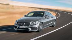 2015 Mercedes-Benz C-class Coupe front track 2015 Mercedes-Benz C-class Coupe front track