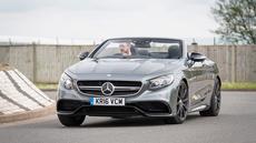 2016 Mercedes S63 Cabriolet front corner 2016 Mercedes S63 Cabriolet front corner