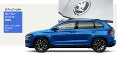 Skoda - voted Most Reliable Brand 2020 in Auto Trader's New Car Awards Skoda - voted Most Reliable Brand 2020 in Auto Trader's New Car Awards