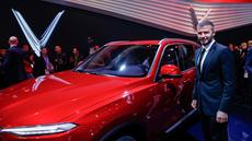 David Beckham and the VinFast Lux SA2.0 David Beckham and the VinFast Lux SA2.0