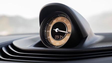 Porsche Taycan clock